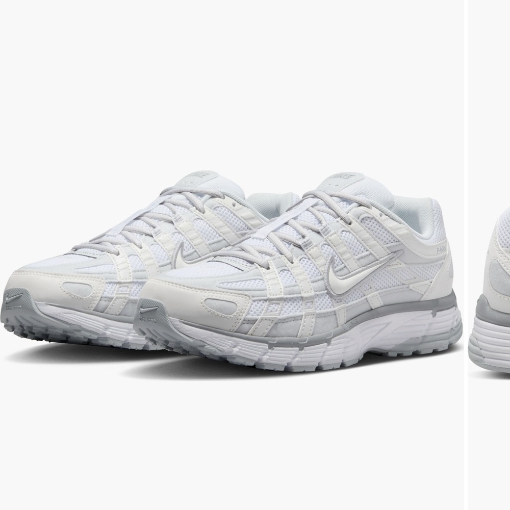 Nike p-6000 Women's Sneakers in White and Gray